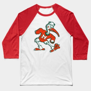 Ibis Hurricanes / Miami Hurricanes Mascot Baseball T-Shirt
